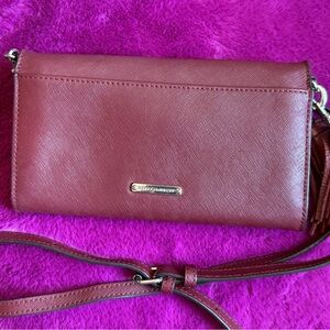 Rebecca Minkoff Jill Maroon Purse/Wallet w Tassel